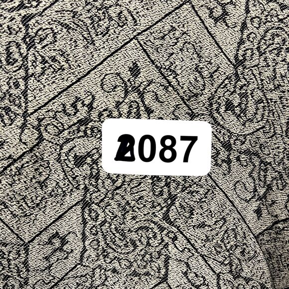 Vintage Button Up Shirt Medium Geometric long Sleeve Retro Preppy Loose Casanova - Picture 14 of 14